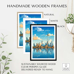 Kuwait City Poster