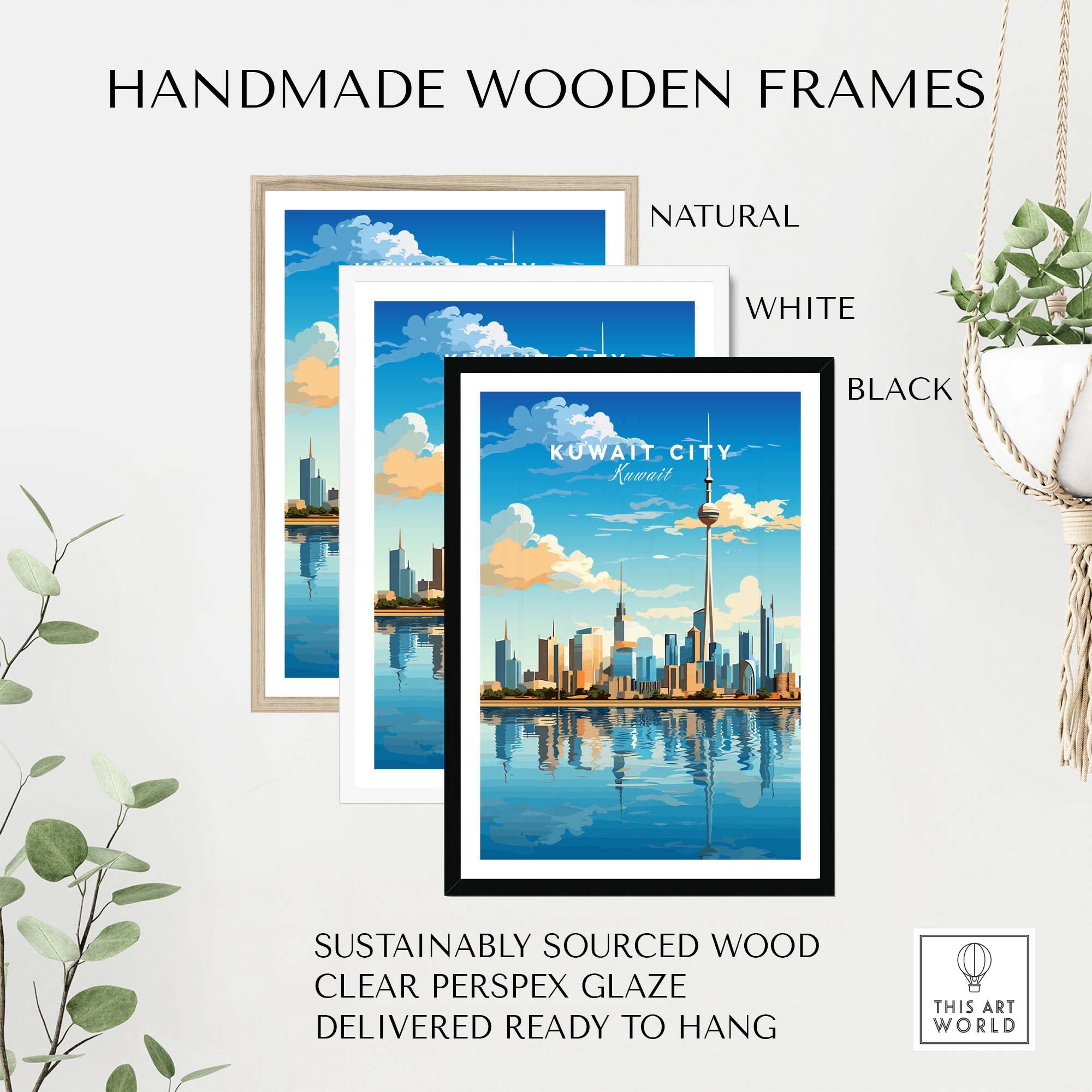 Kuwait City Poster