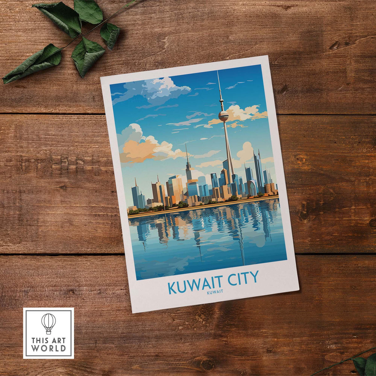 Kuwait City Print