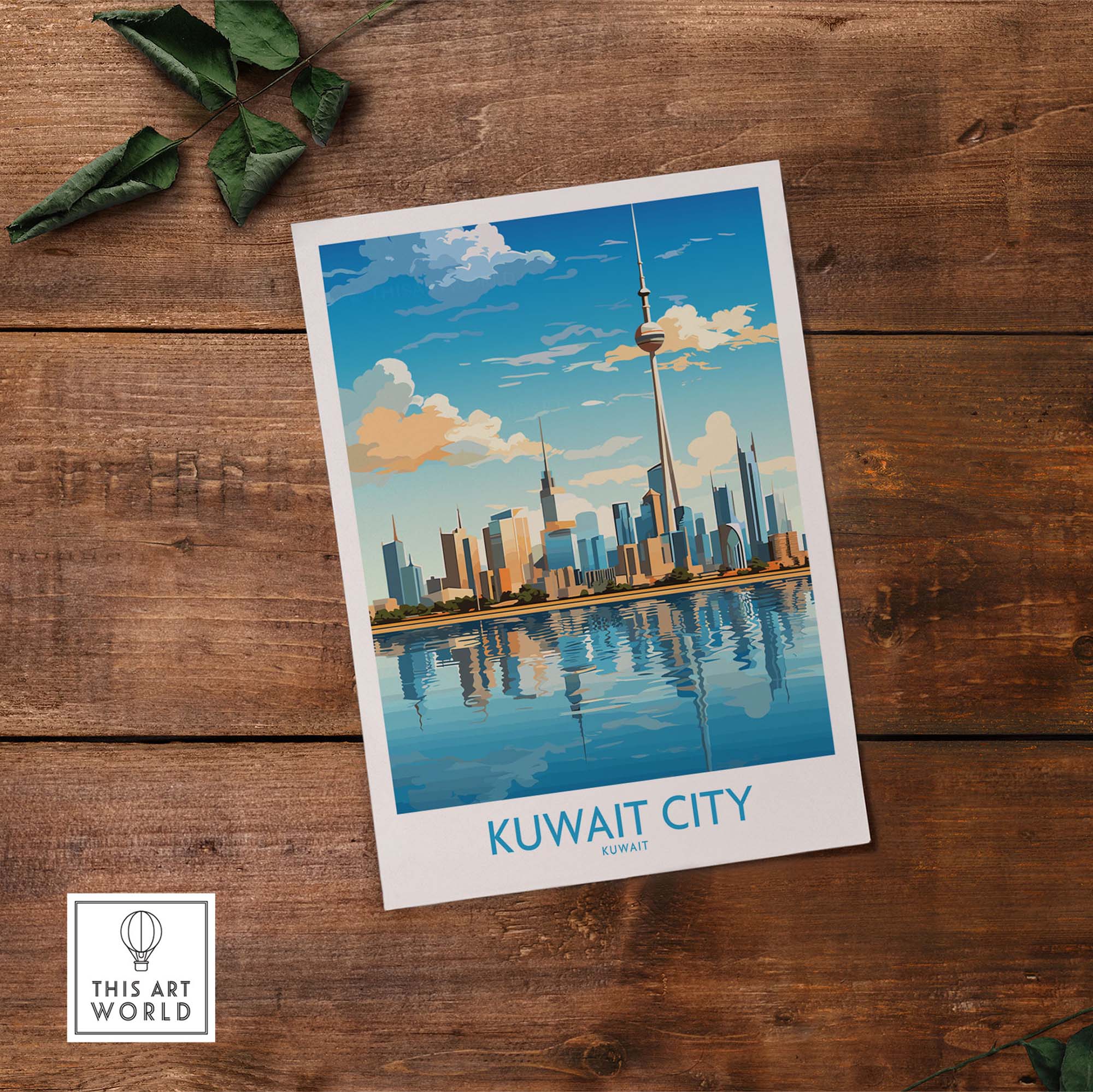 Kuwait City Print