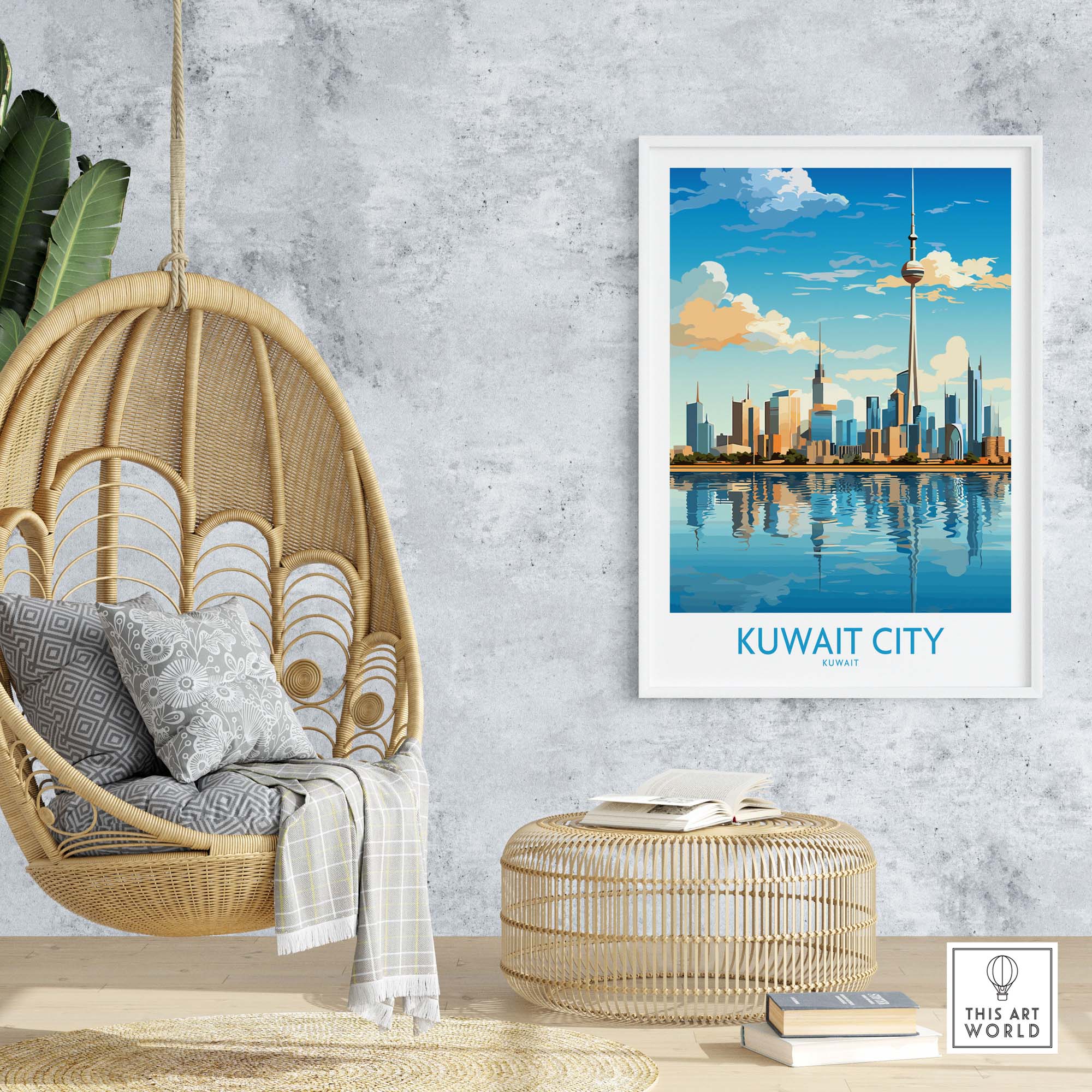 Kuwait City Print