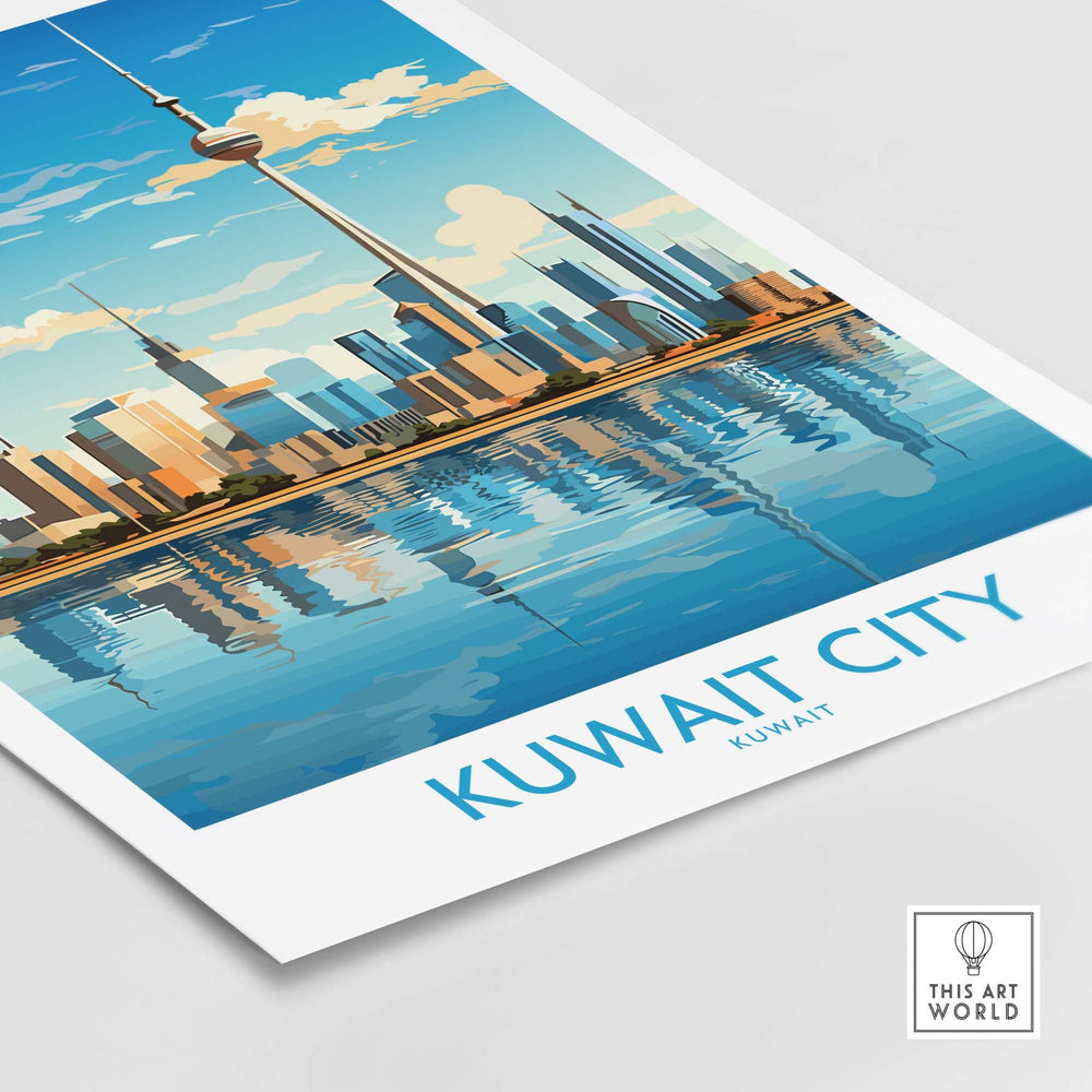 Kuwait City Print
