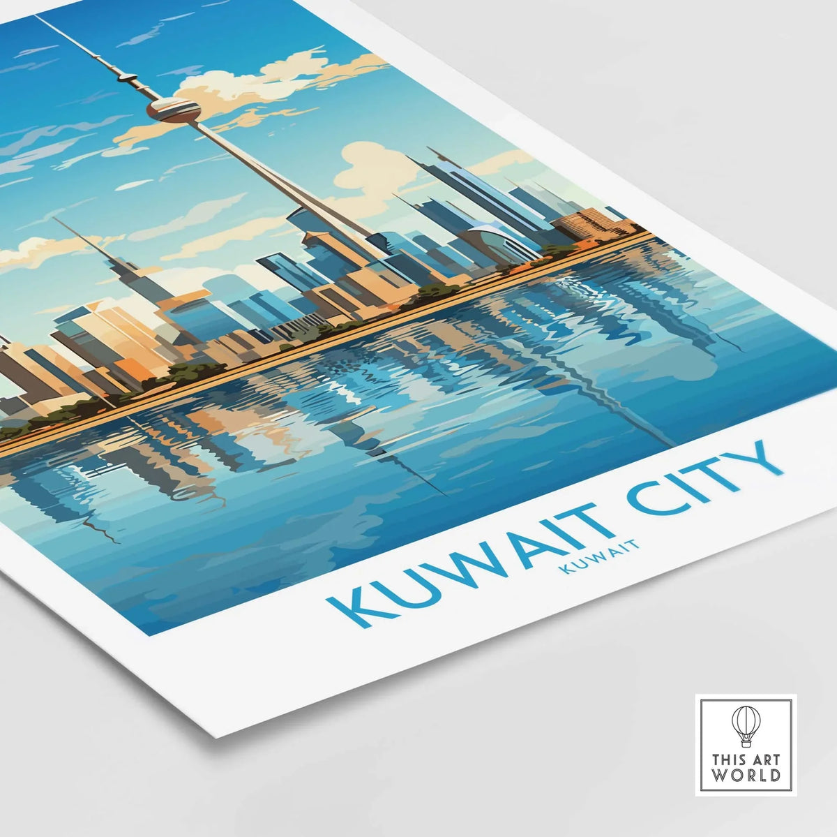 Kuwait City Print