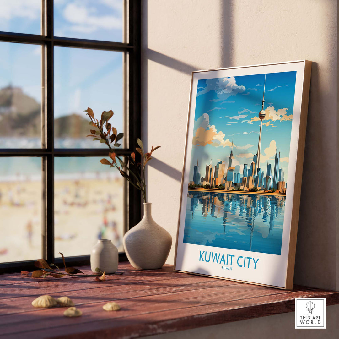 Kuwait City Print