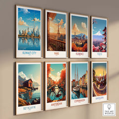Kuwait City Print