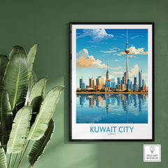 Kuwait City Print