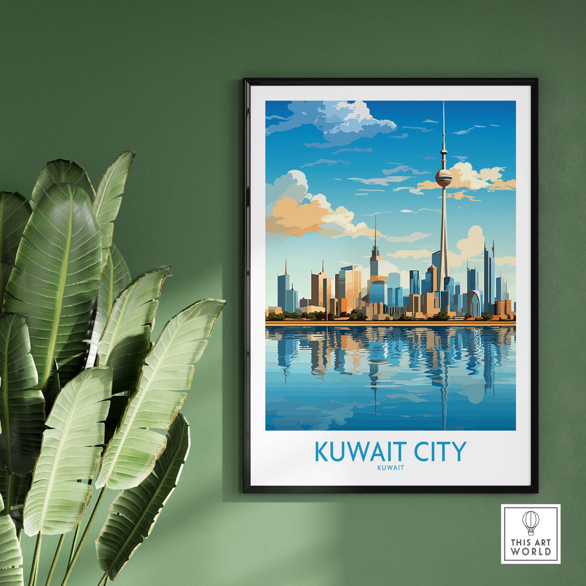 Kuwait City Print
