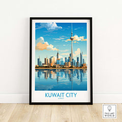 Kuwait City Print