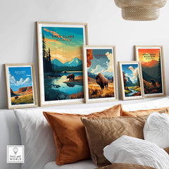 Lake Clark National Park Poster