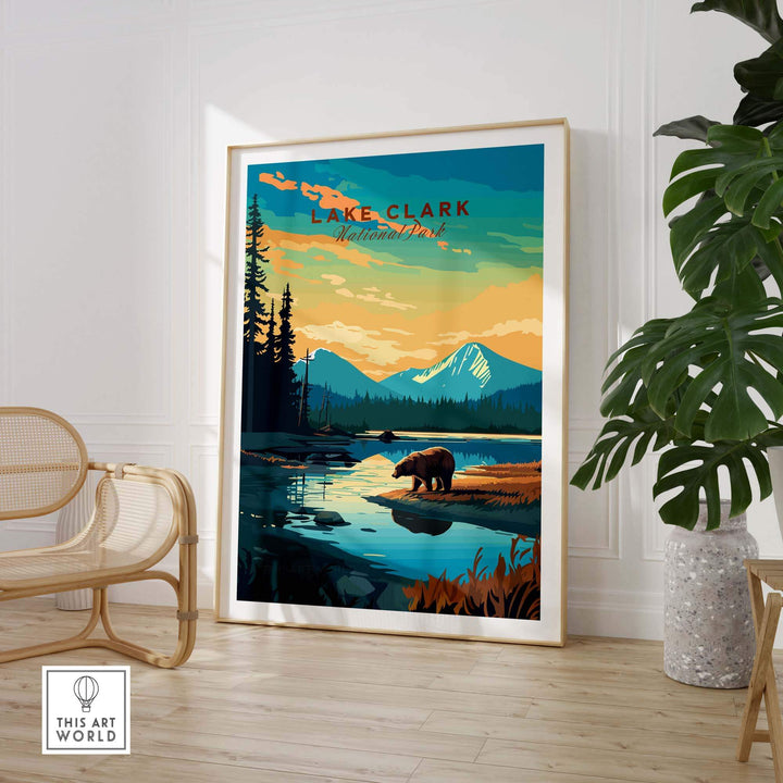 Lake Clark National Park Poster
