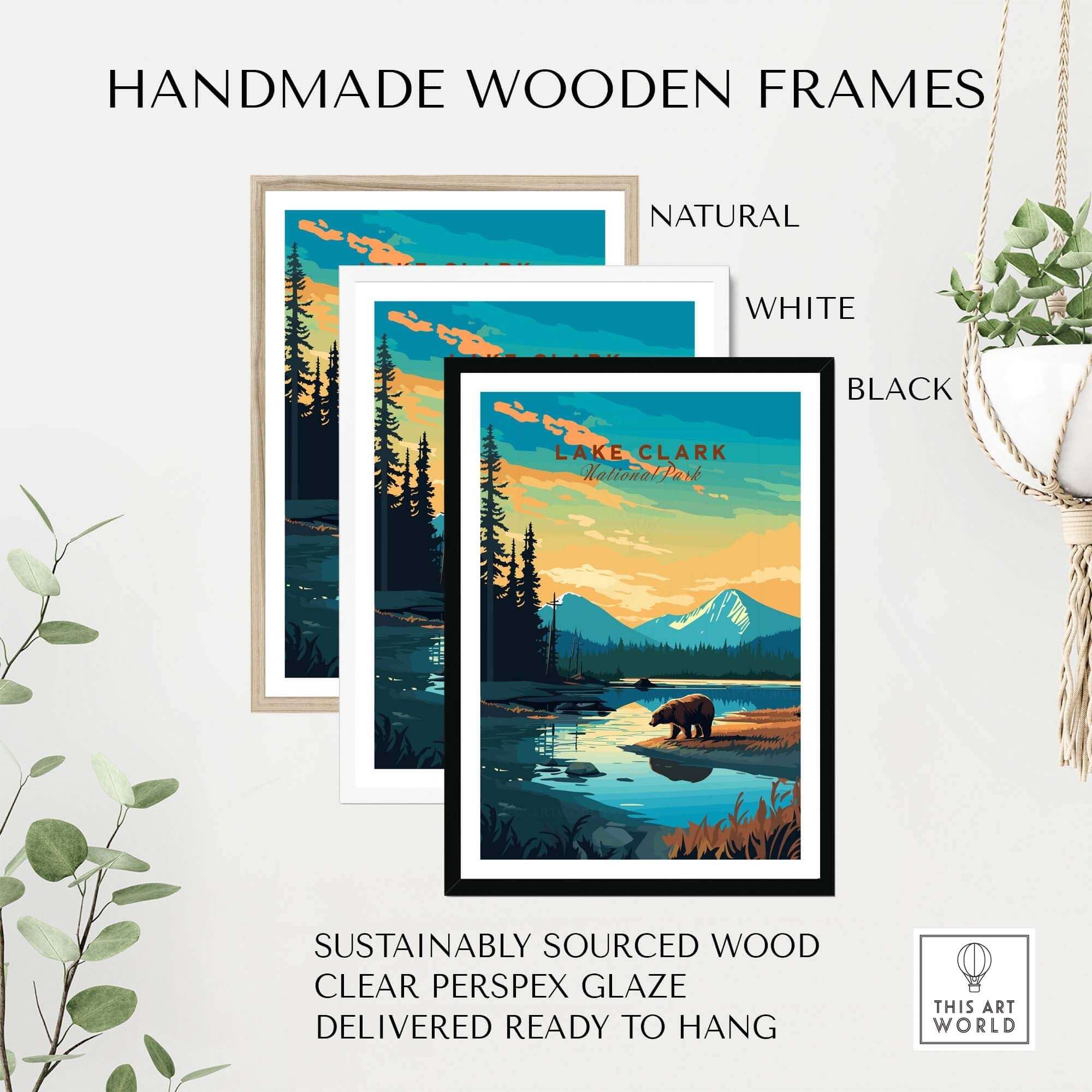 Lake Clark National Park Poster