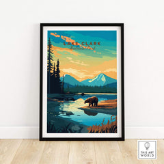 Lake Clark National Park Poster