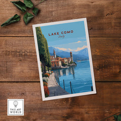 Lake Como Poster