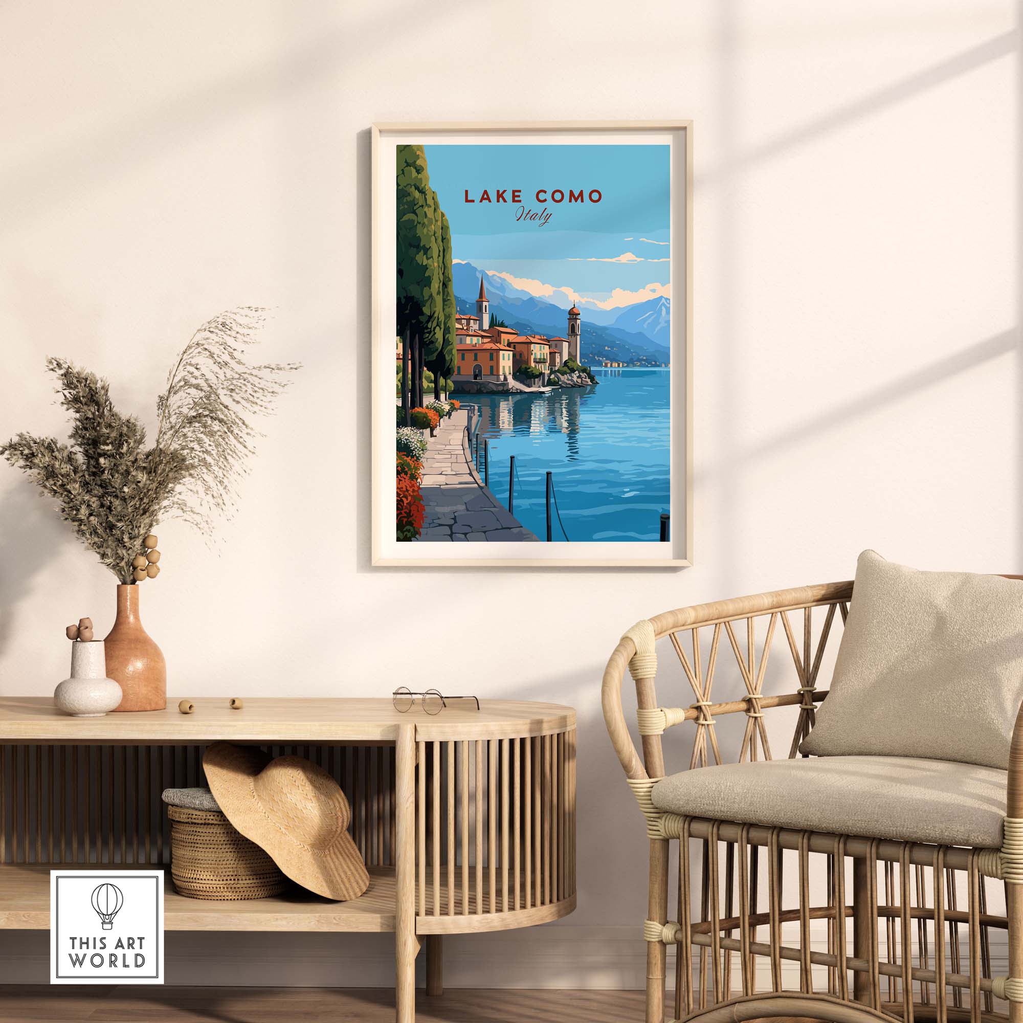 Lake Como Poster