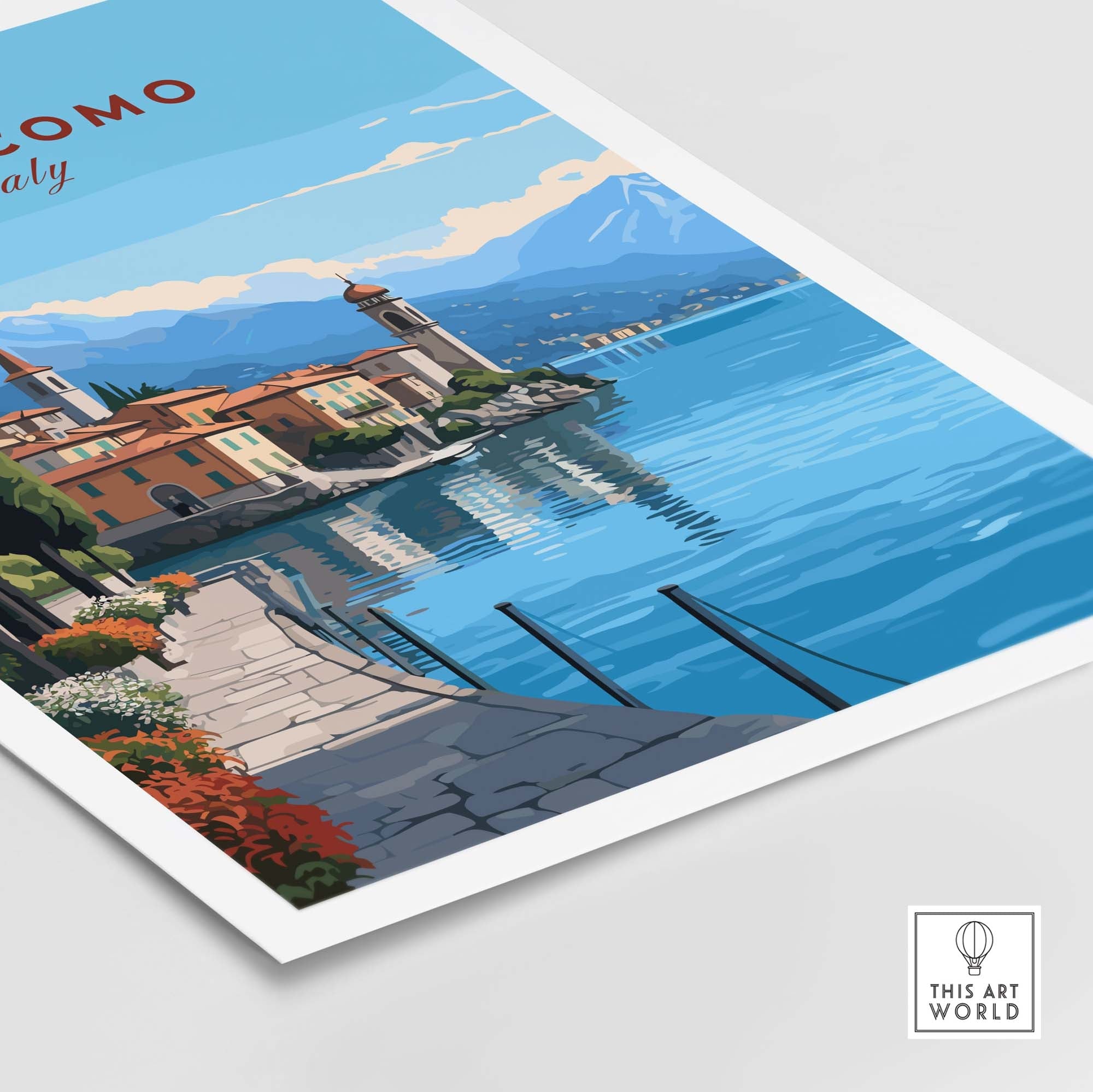 Lake Como Poster