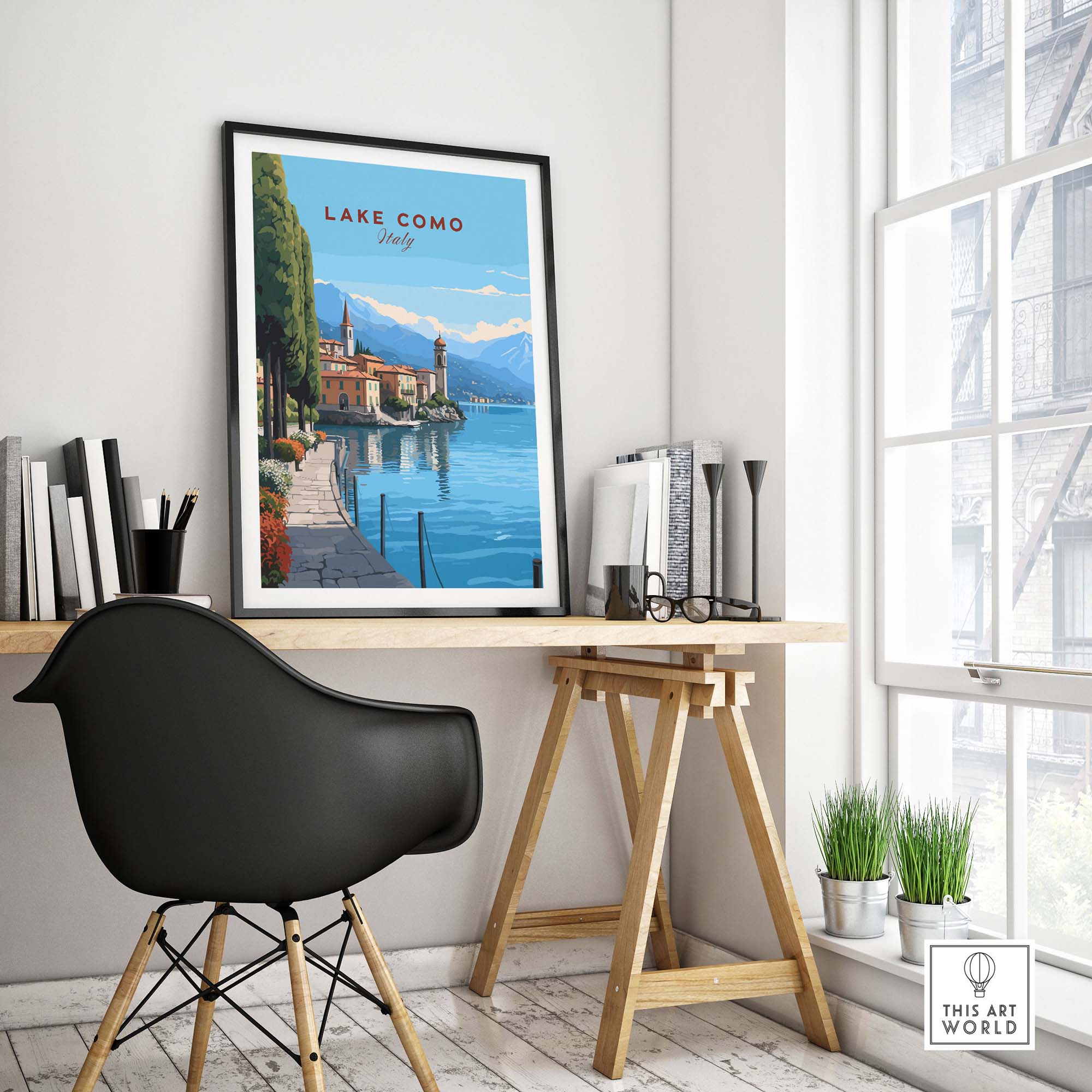 Lake Como Poster