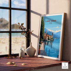 Lake Como Poster