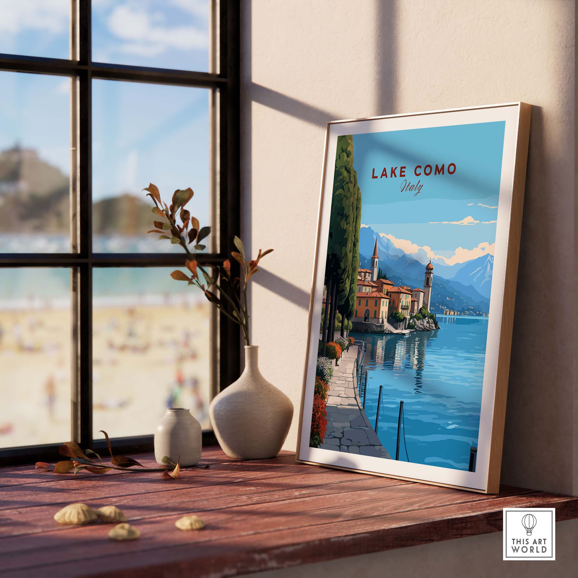 Lake Como Poster