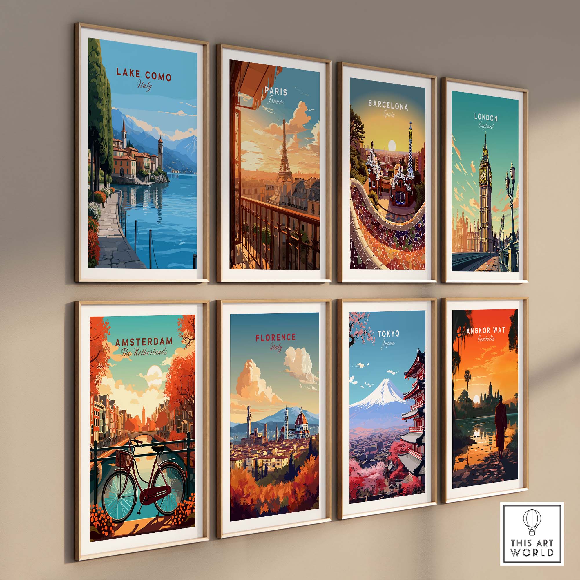 Lake Como Poster