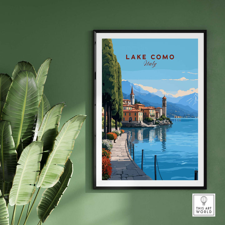 Lake Como Poster
