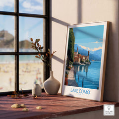 Lake Como Poster | Modern