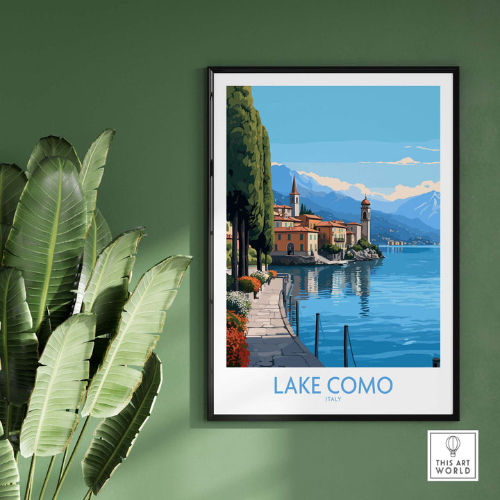 Lake Como Poster | Modern
