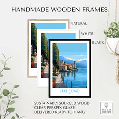 Lake Como Poster | Modern