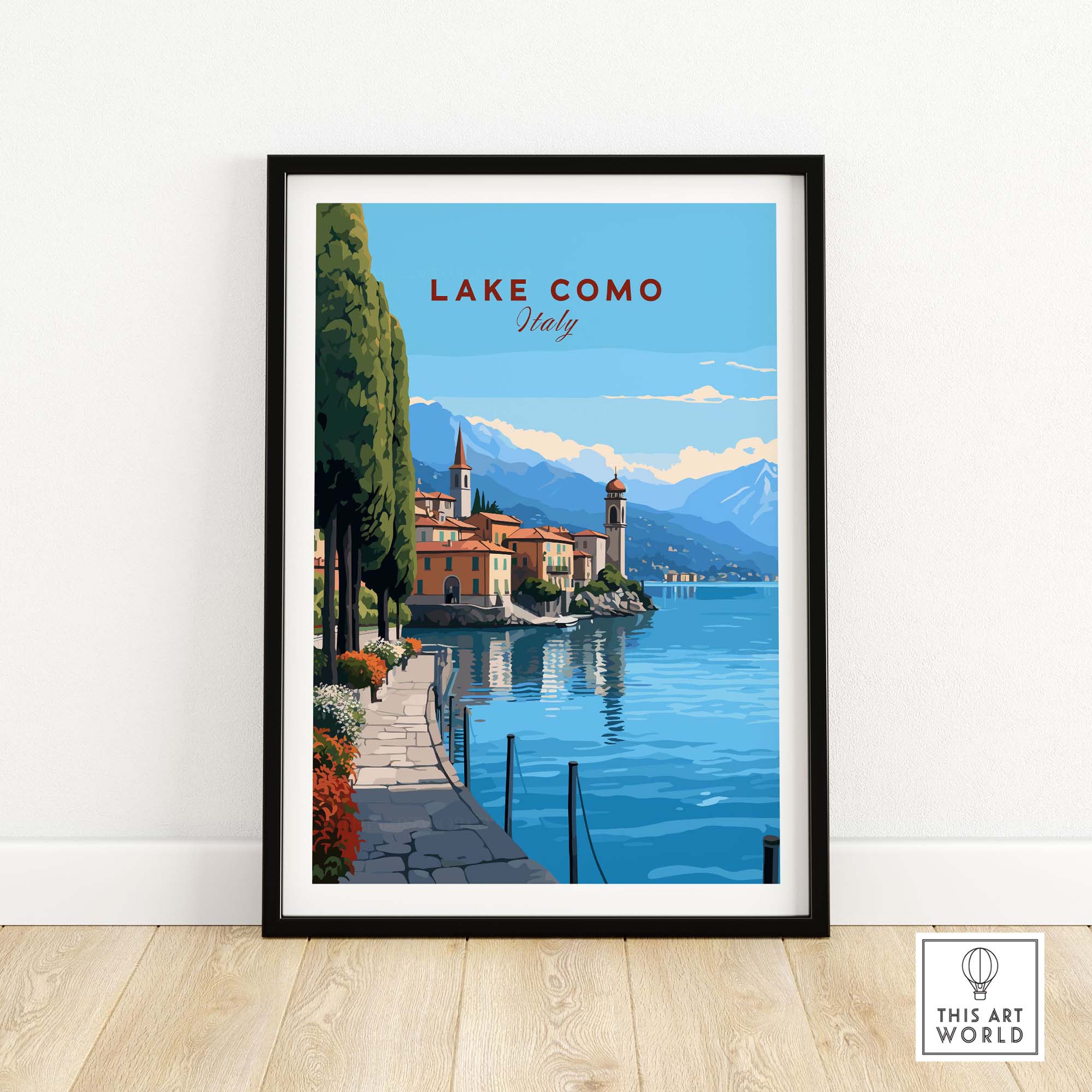 Lake Como Poster
