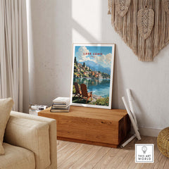 Lake Como Print