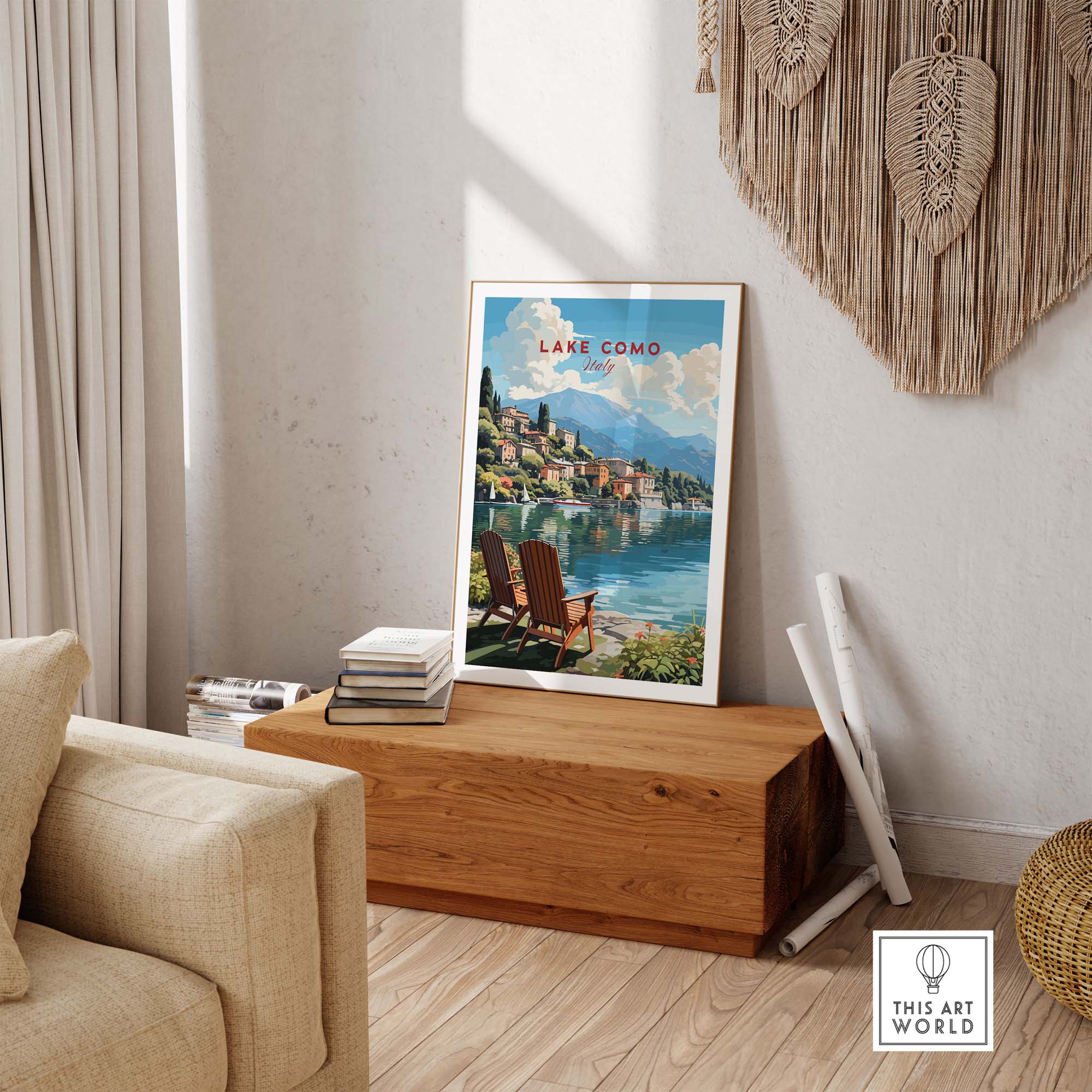 Lake Como Print