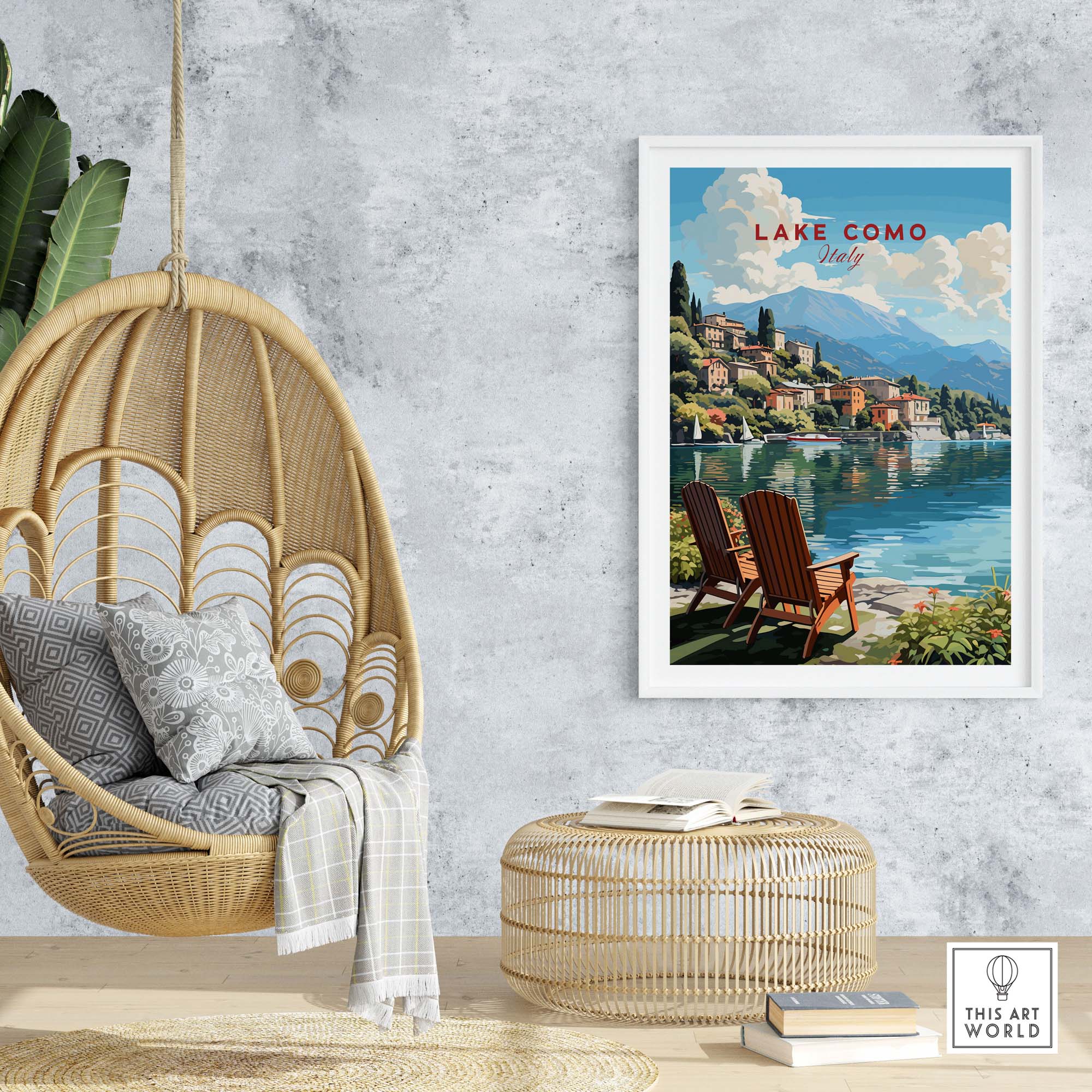 Lake Como Print