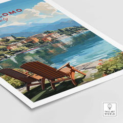 Lake Como Print