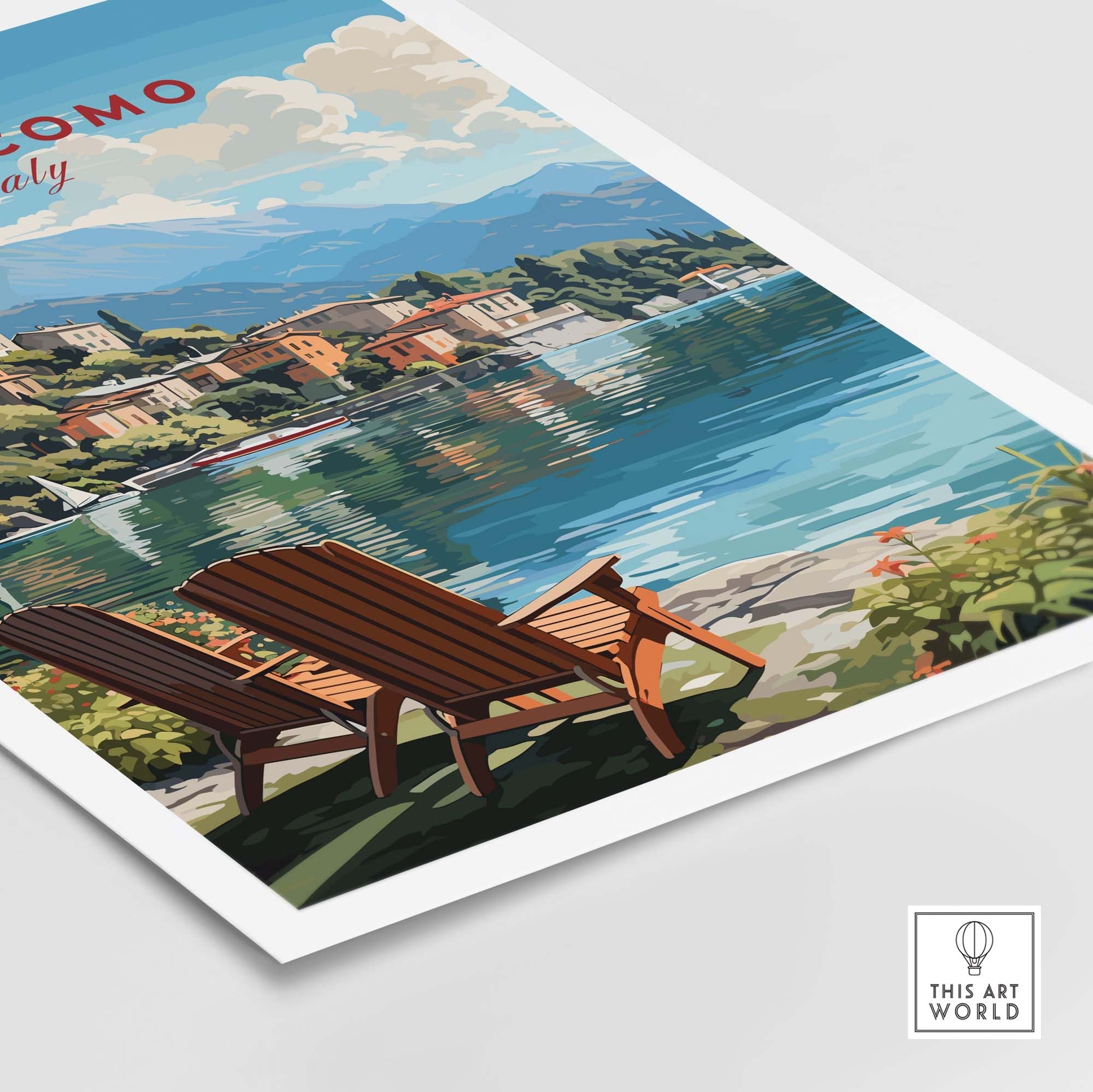Lake Como Print