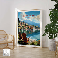 Lake Como Print