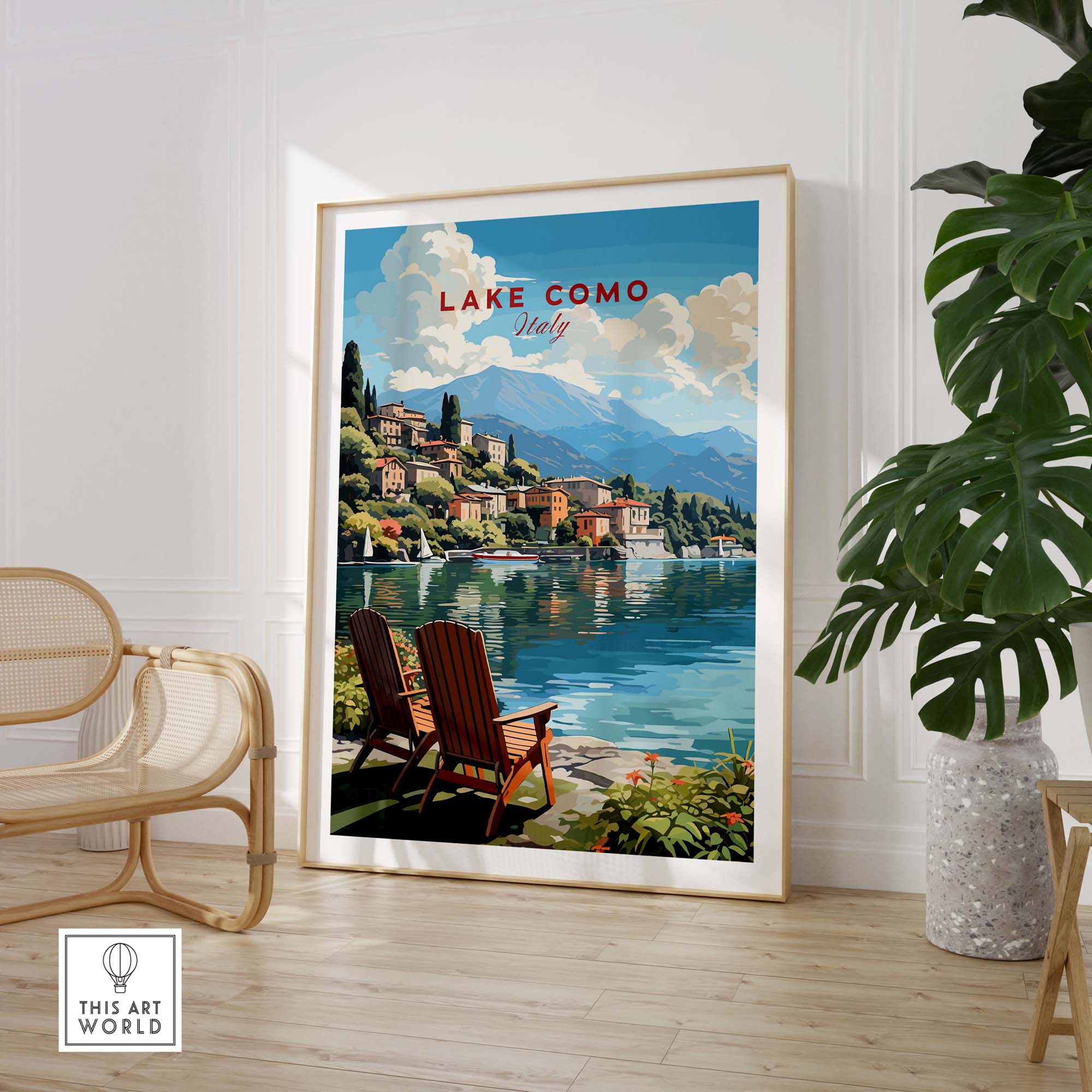 Lake Como Print
