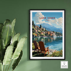 Lake Como Print
