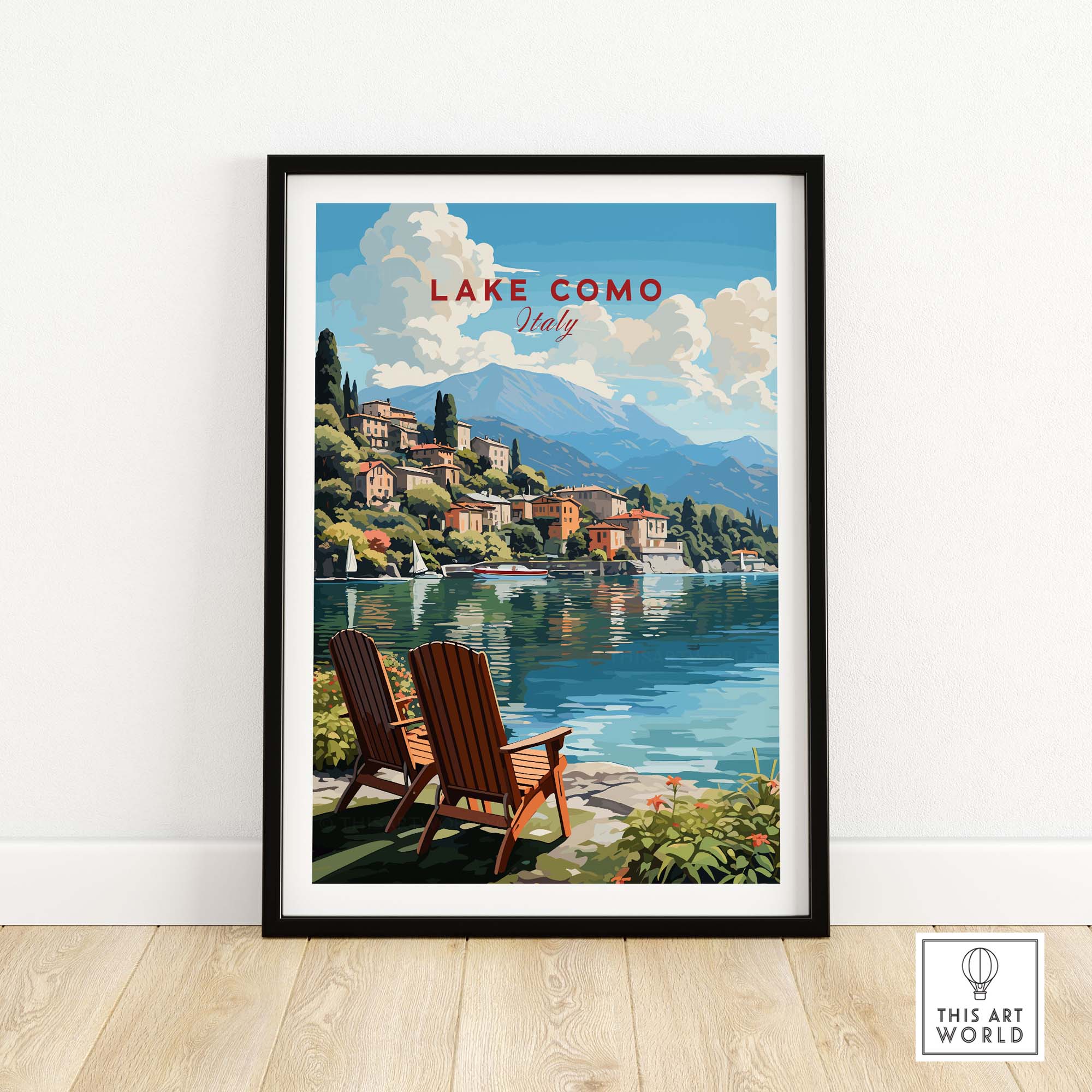 Lake Como Print
