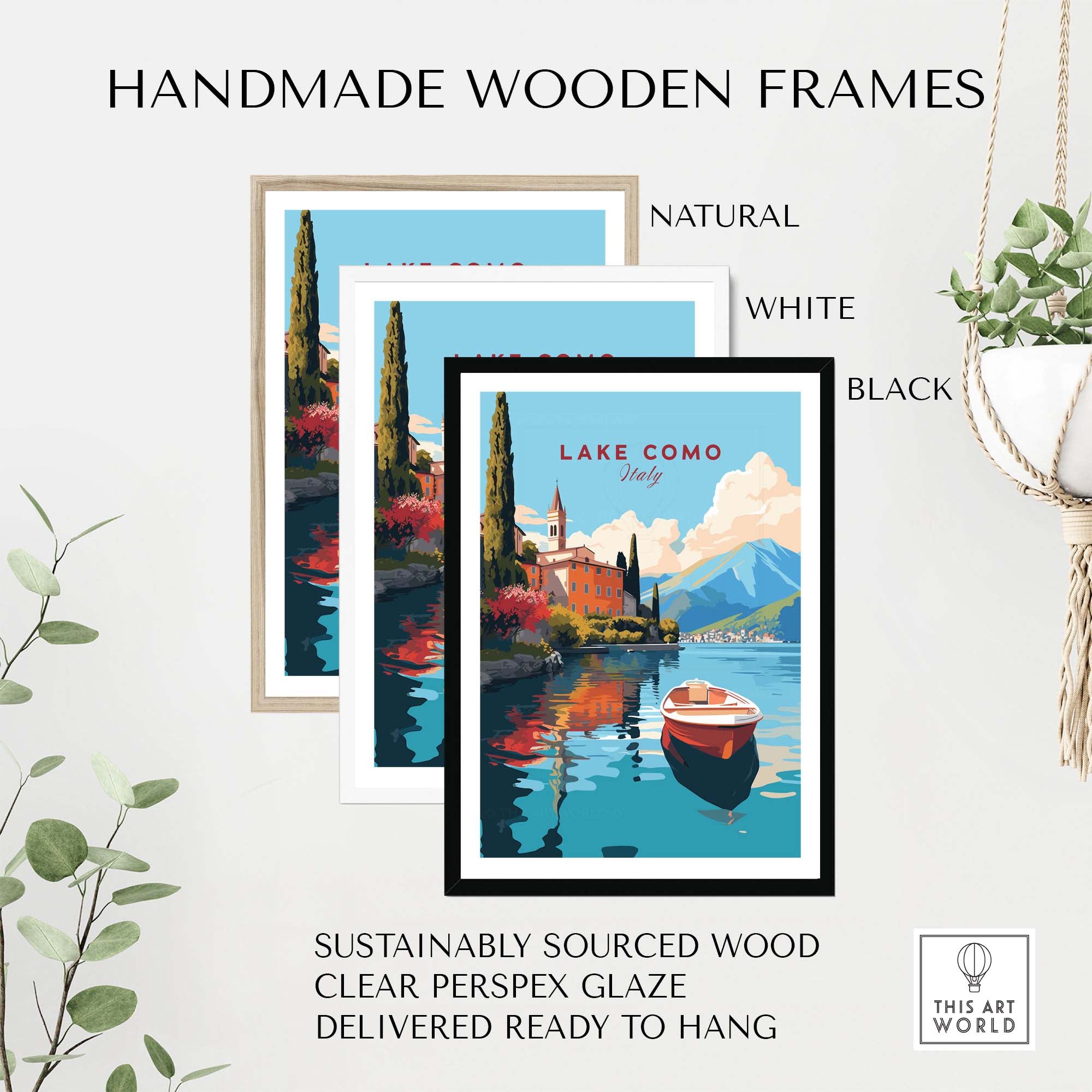 Lake Como Wall Art