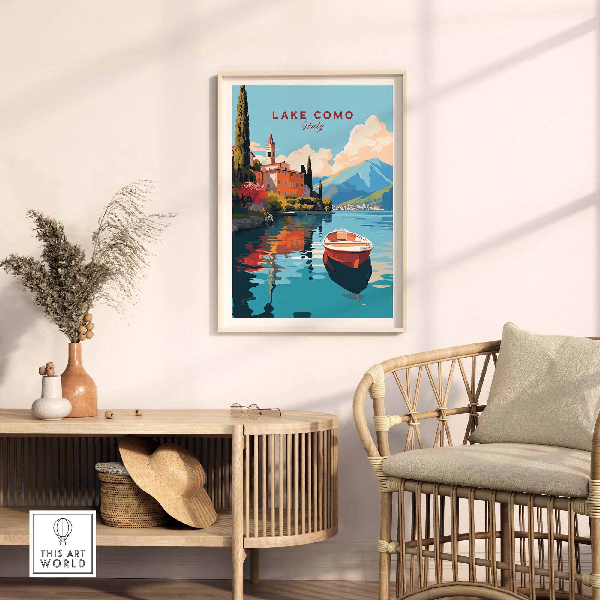 Lake Como Wall Art