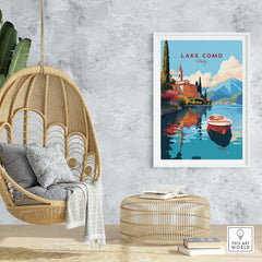Lake Como Wall Art