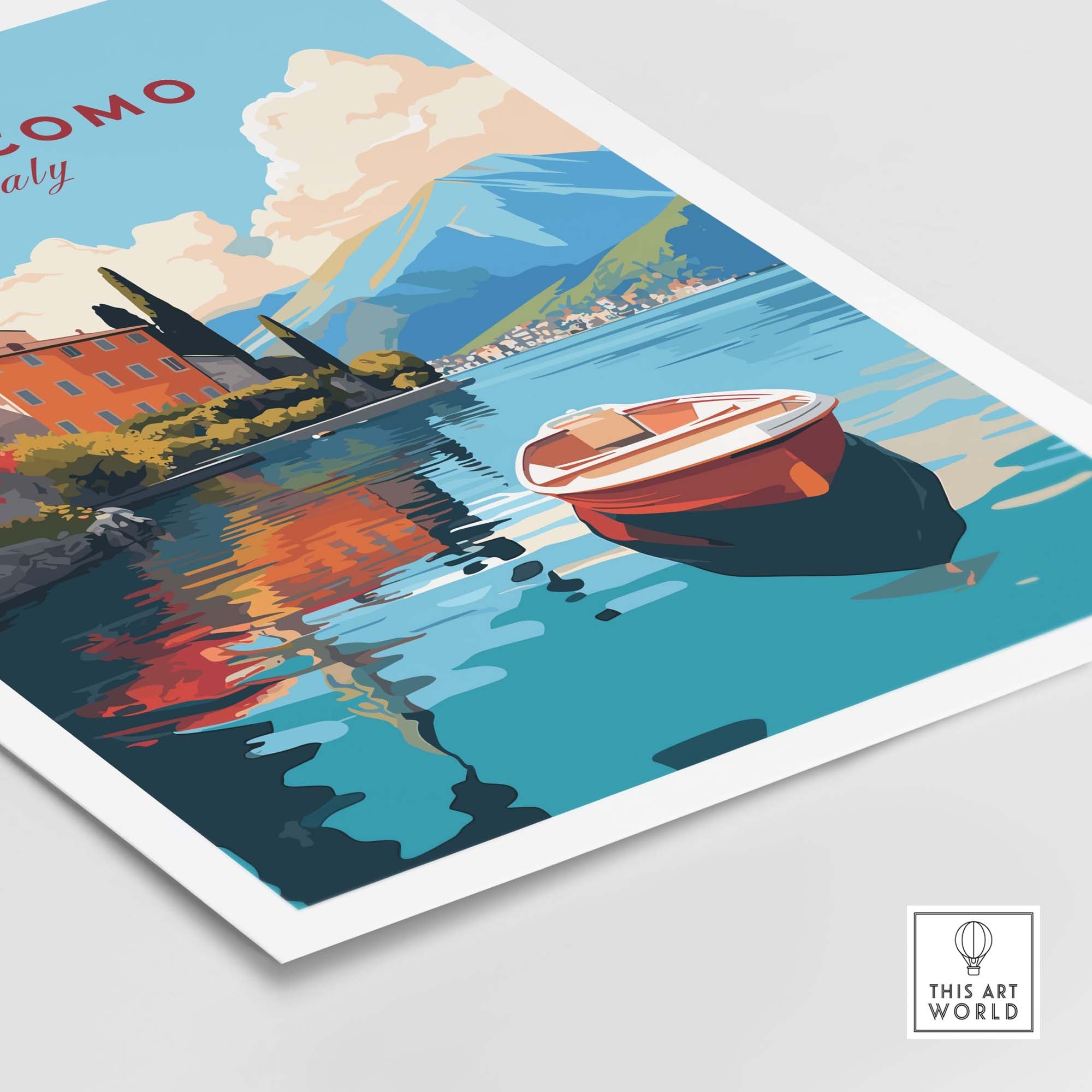 Lake Como Wall Art