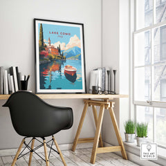 Lake Como Wall Art