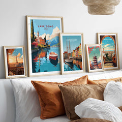 Lake Como Wall Art