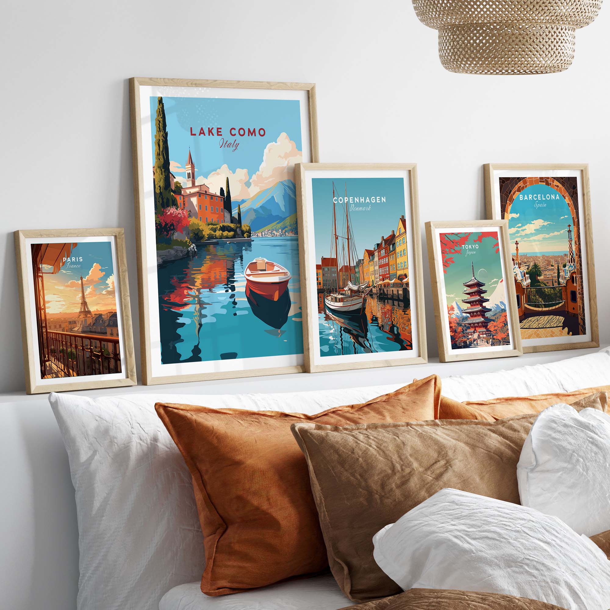 Lake Como Wall Art