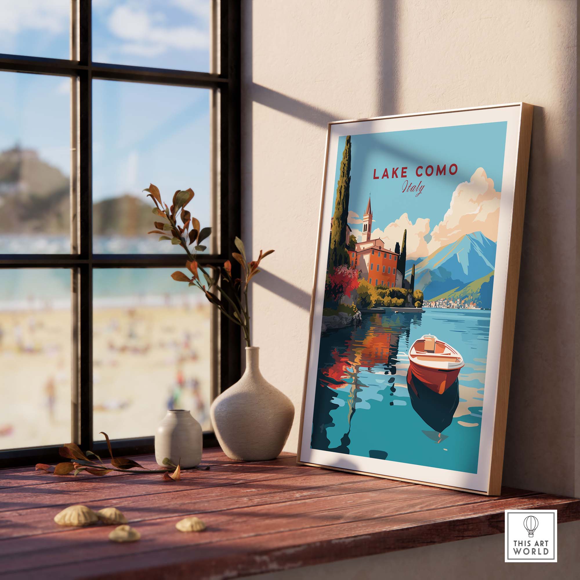 Lake Como Wall Art