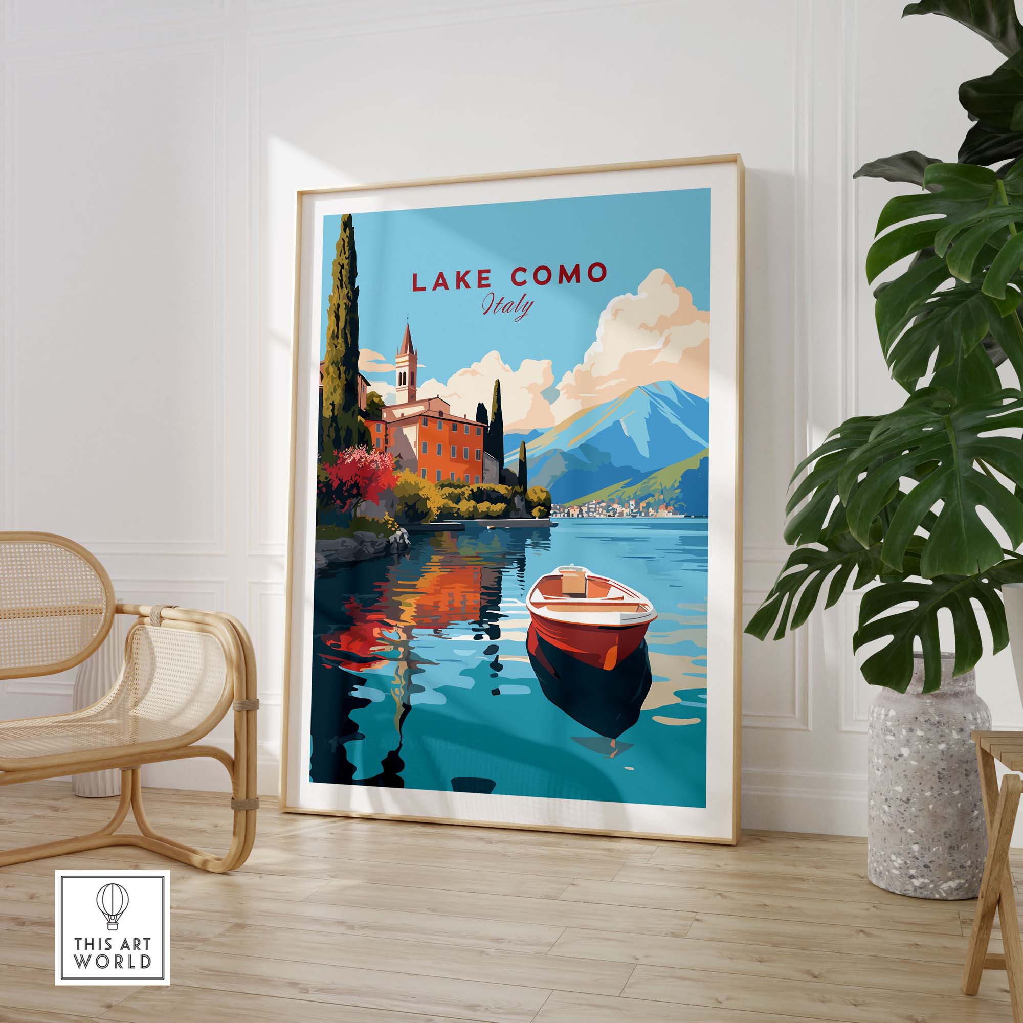 Lake Como Wall Art