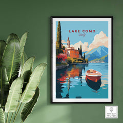 Lake Como Wall Art