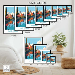 Lake Como Wall Art | Italy
