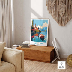 Lake Como Wall Art | Italy