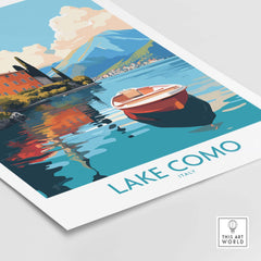 Lake Como Wall Art | Italy